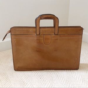 Vintage Leather Hartmann Briefcase Laptop Bag